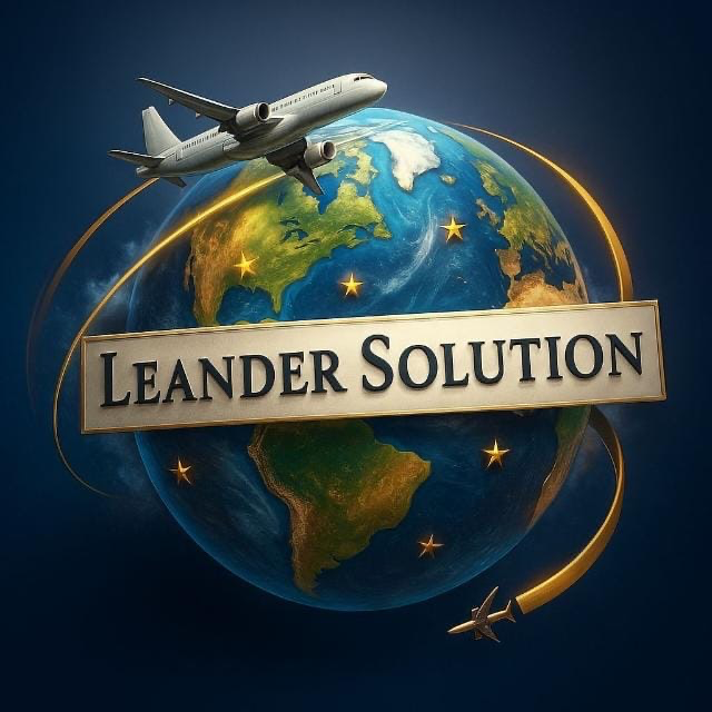 Identidad visual Leander Solution